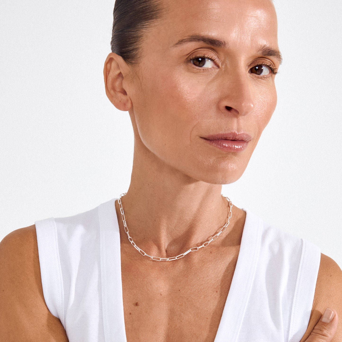 Pilgrim RONJA recycled necklace silver-plated