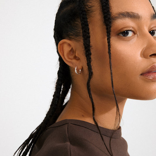 Pilgrim DECLAN earrings silver-plated