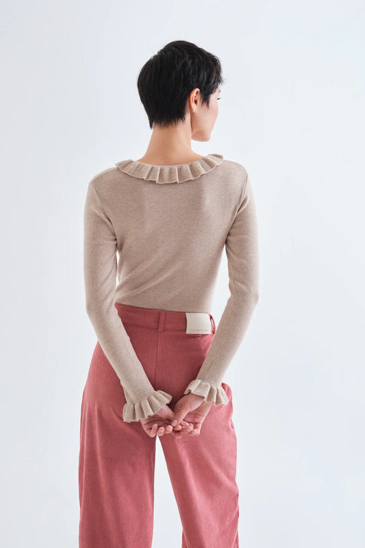 Compania Fantastica Beige Top