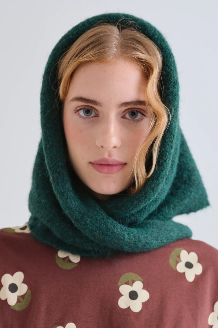 Compania Fantastica Scarf in Dark Green