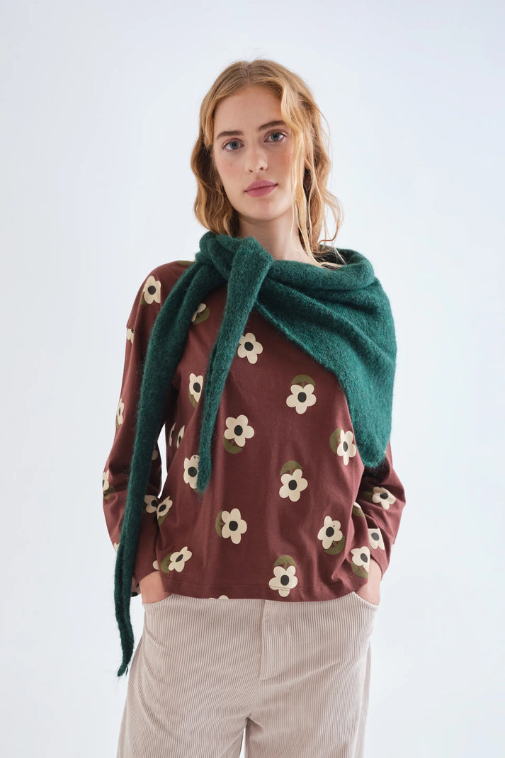 Compania Fantastica Scarf in Dark Green