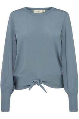 Fransa Shin Pullover in Bluestone