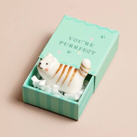 Lisa Angel - Tiny Matchbox Ceramic Tokens: Pizza
