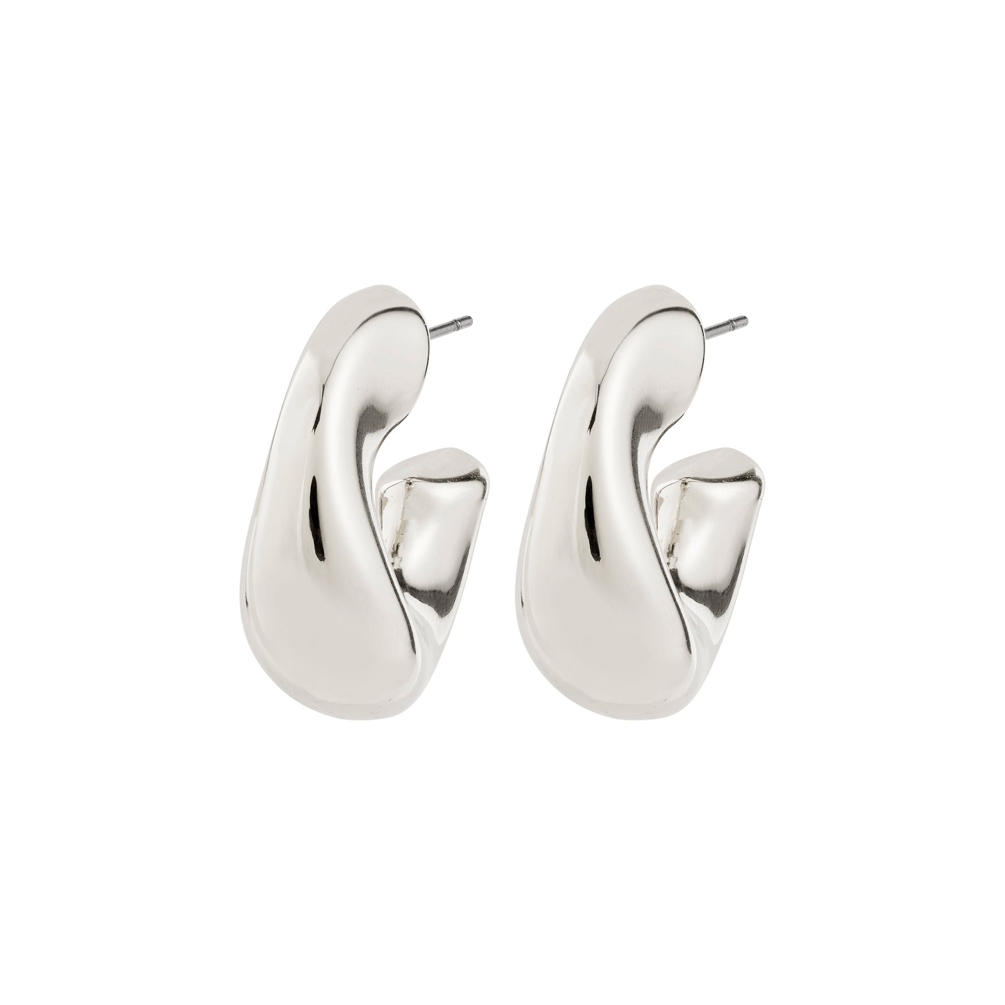 Pilgrim JENNINGS hoop earrings silver-plated