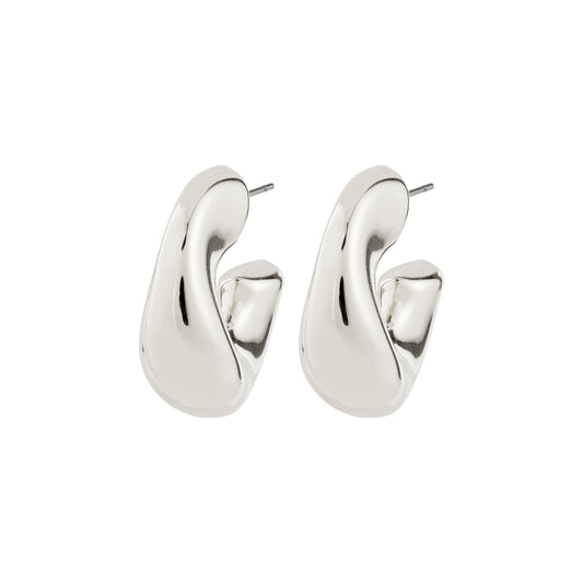 Pilgrim JENNINGS hoop earrings silver-plated