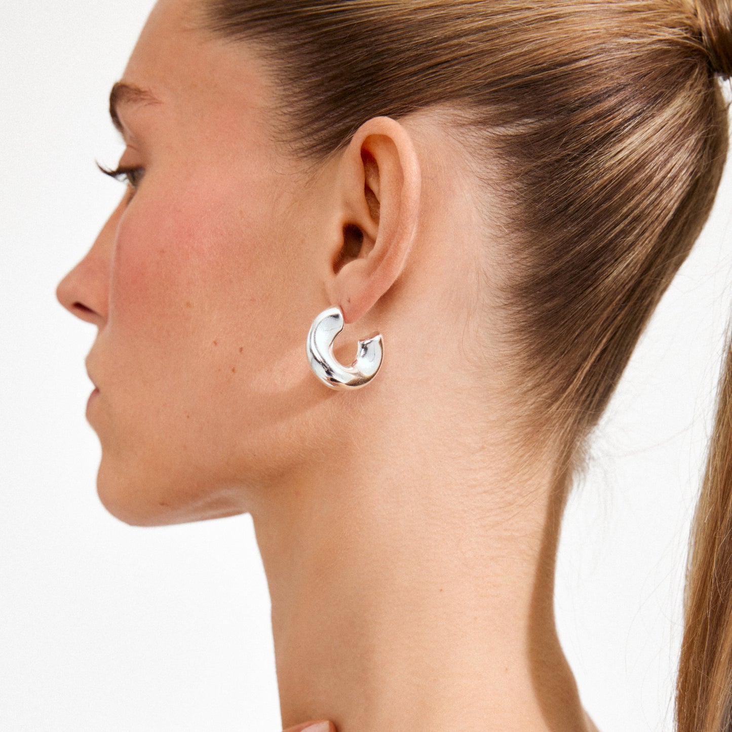 Pilgrim JENNINGS hoop earrings silver-plated