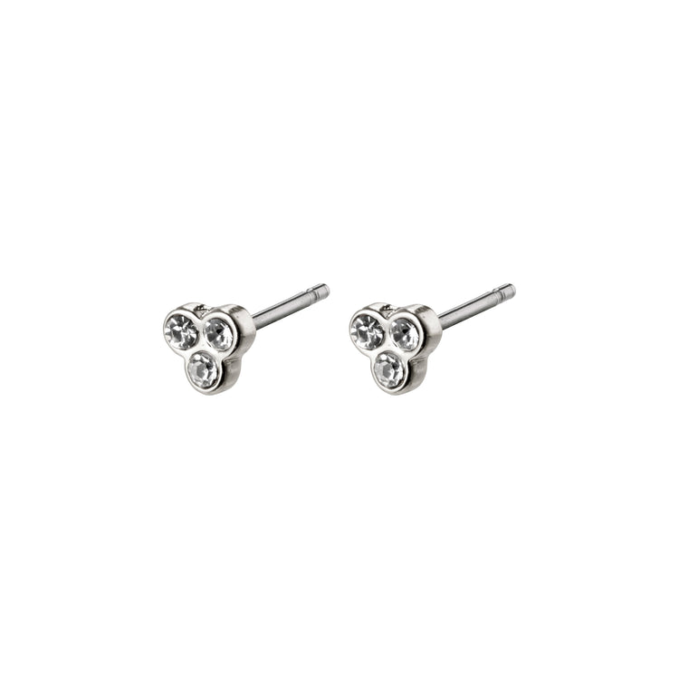 Pilgrim CAILY crystal earrings silver-plated