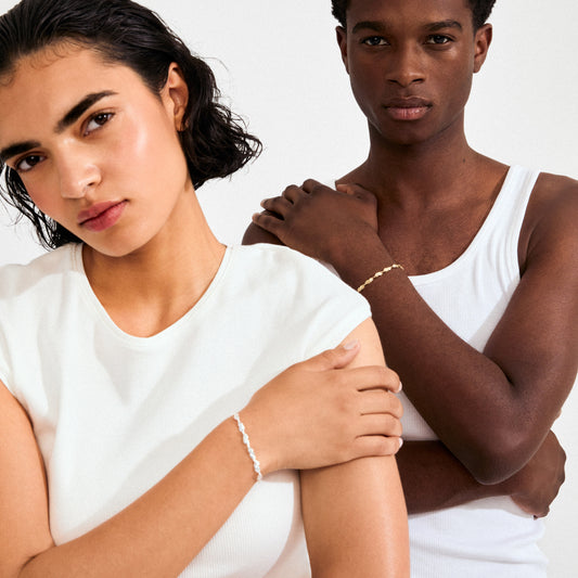 PILGRIM ELIYAH bracelet gold-plated