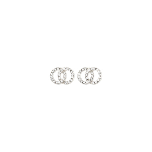 Pilgrim JOLINA recycled earrings silver-plated