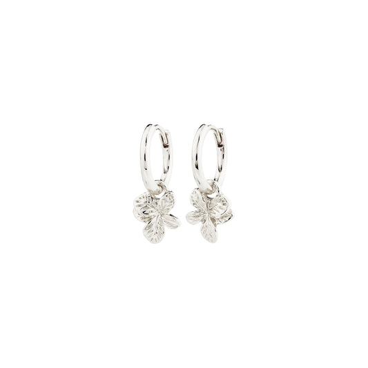 Pilgrim CHARMAINE hoop earrings silver-plated