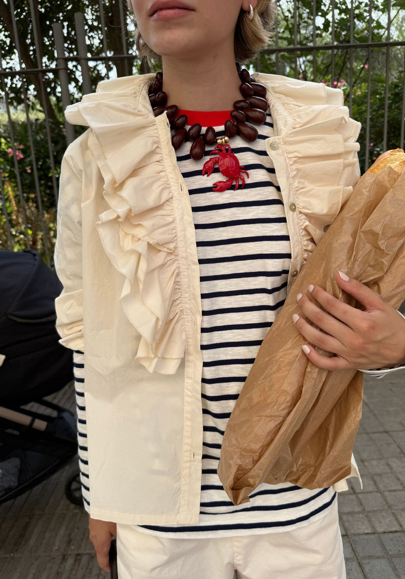 Dr Bloom Ecru Brisa Shirt