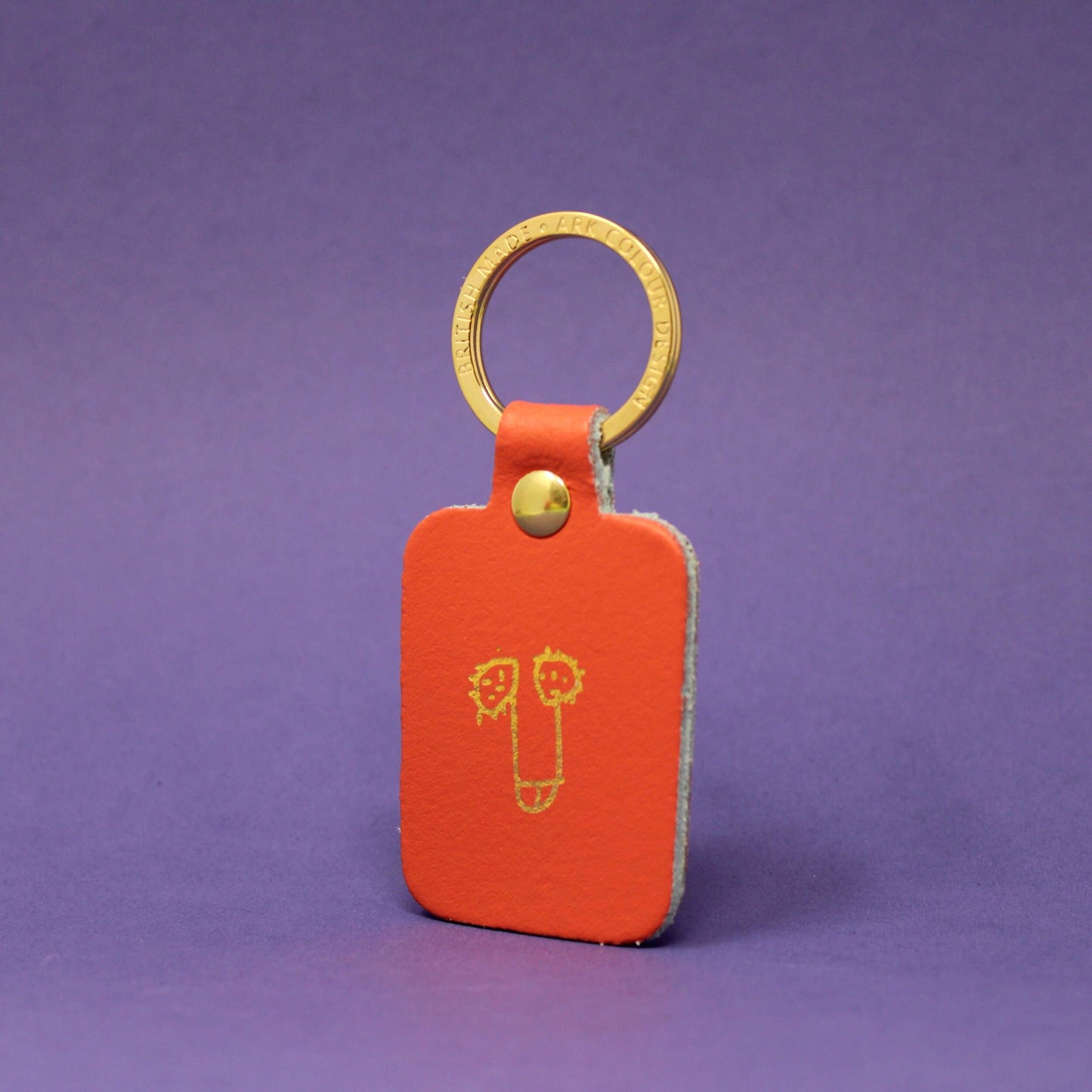 Willy Key Fob: Lilac Grey