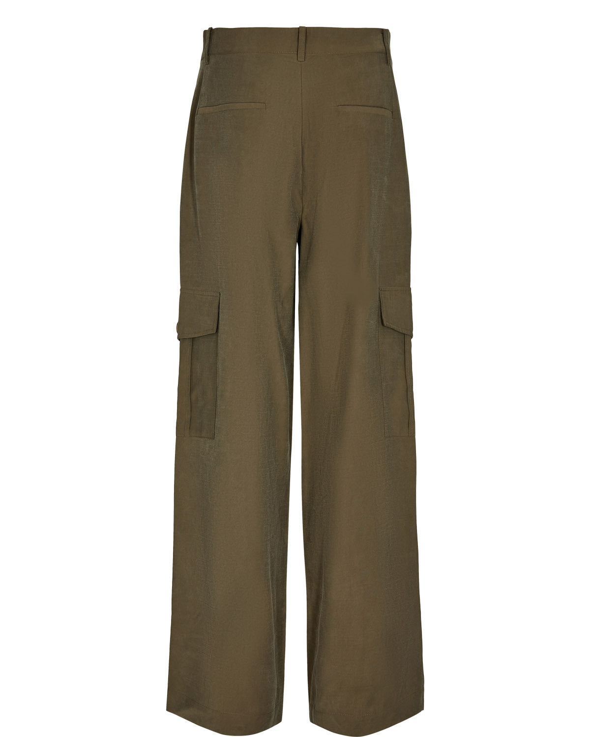 Numph NUWALERIA PANTS in Ivy Green