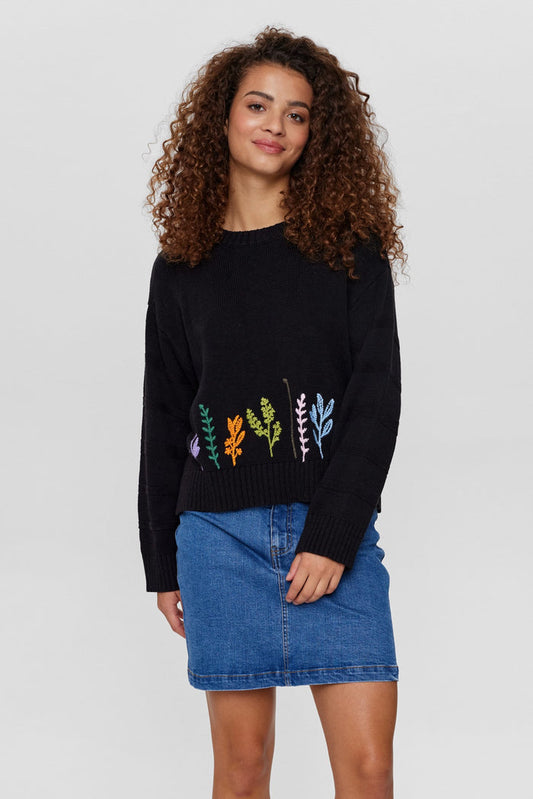 Numph NUANNIE PULLOVER in Cavier