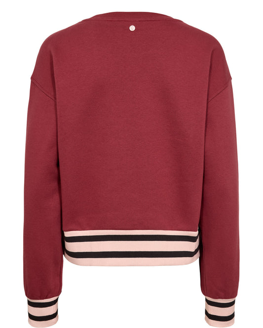 Numph Ada Sweat Top in Syrah