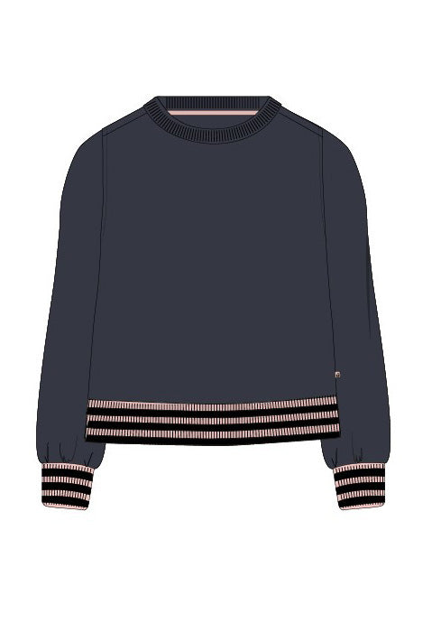 Numph Ada Sweat Top in Salute
