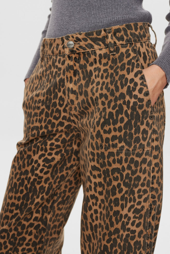 Numph Gigi Pants in Tiger Eye