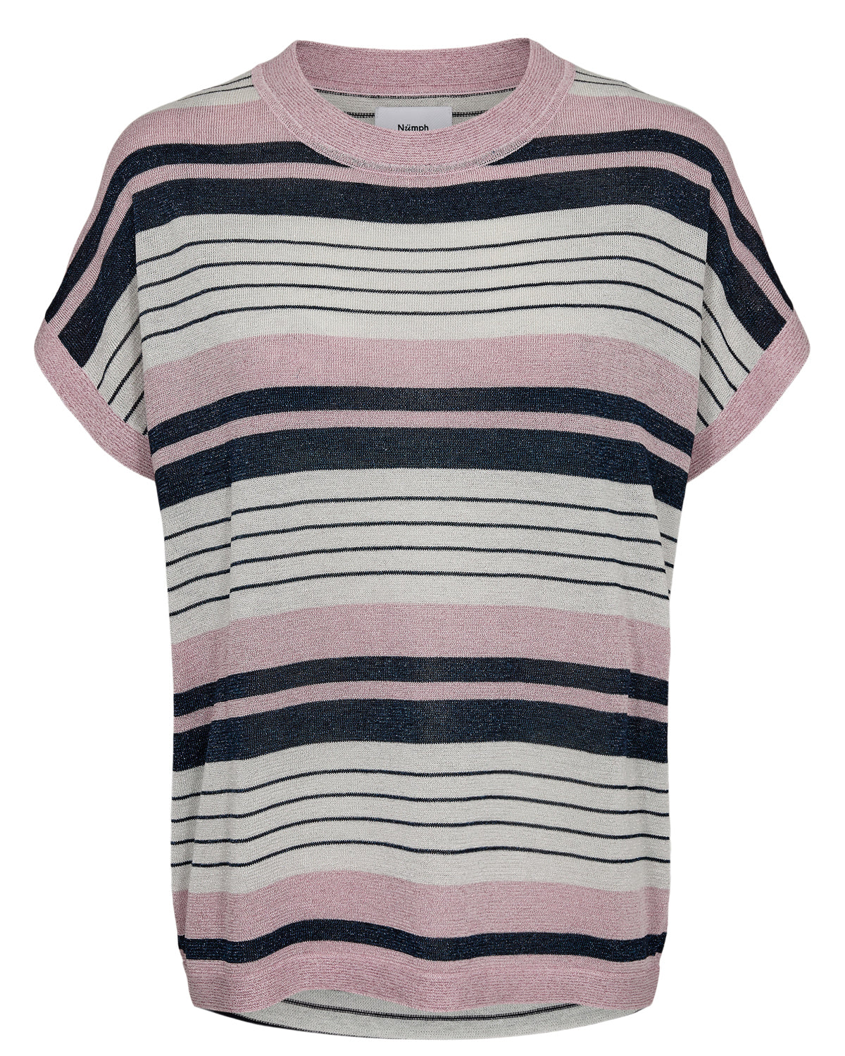 Numph Nulaura Darlene Pullover in Pink Lady