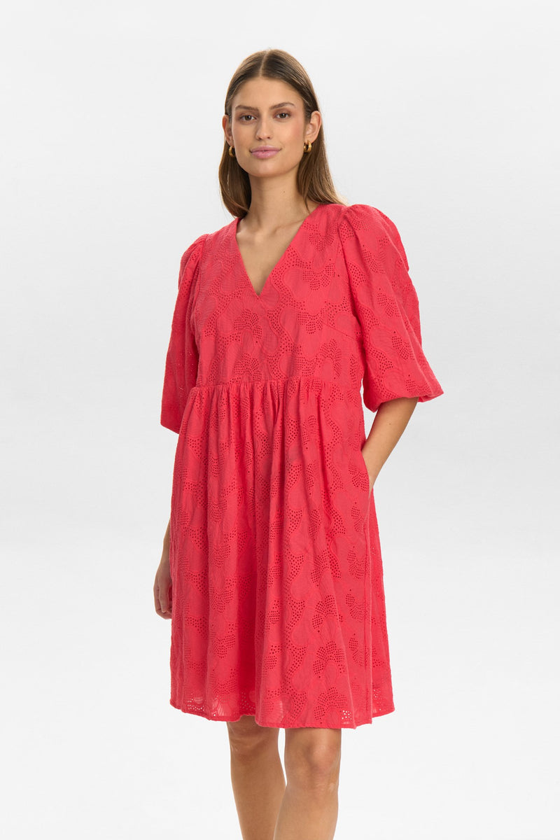 Numph Hensley Dress in Geranium