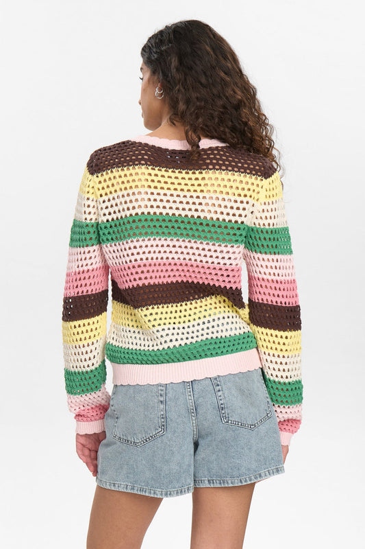 Numph Moana Pullover in  Blushing Bride