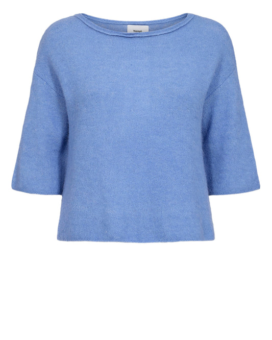 Numph Riette Pleat Pullover in Provence