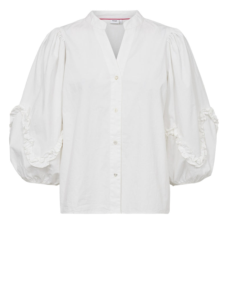Numph Aiko Shirt in Bright White