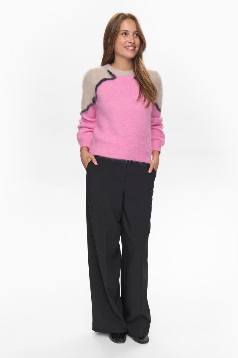 Numph Marna Suri Pullover in Lilac Sachet