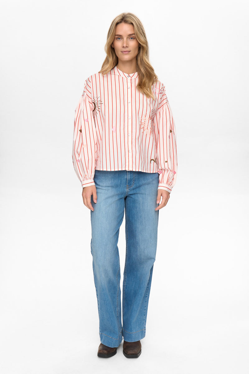Numph Soleima Shirt in Cloud Dancer
