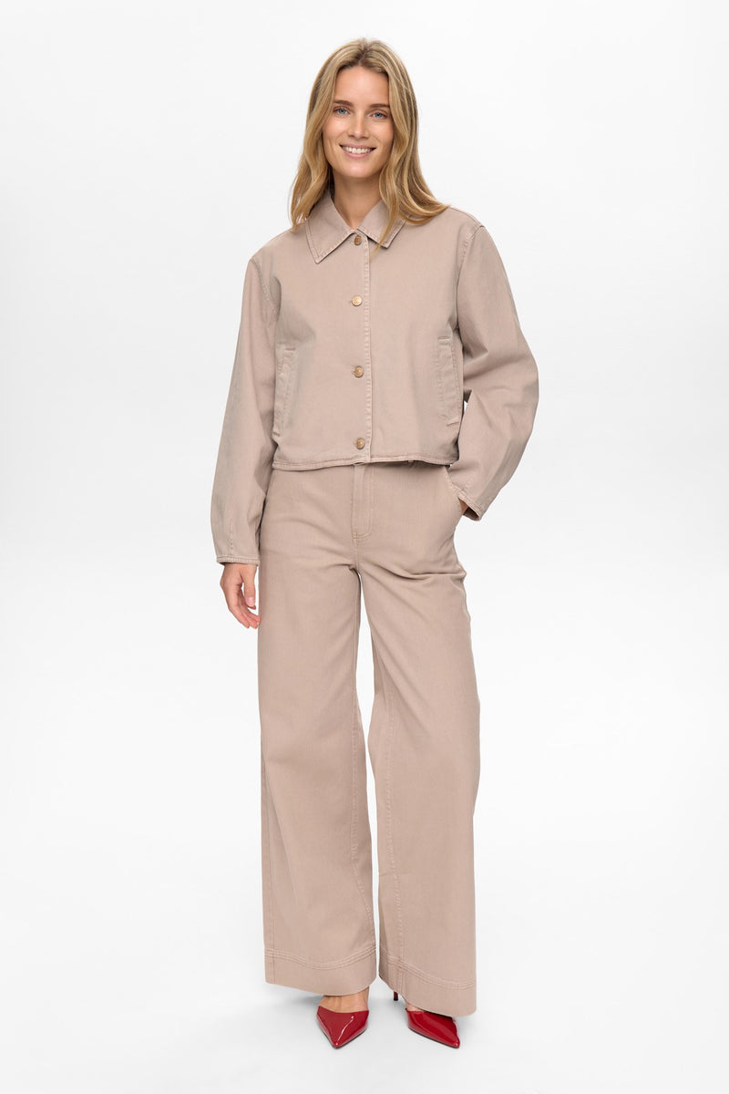 Numph Mariam Jacket in Mushroom