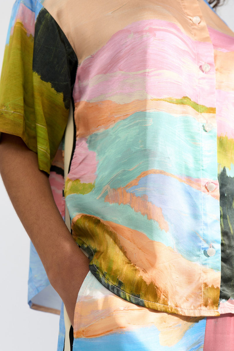 Numph Meadow Shirt in Peony