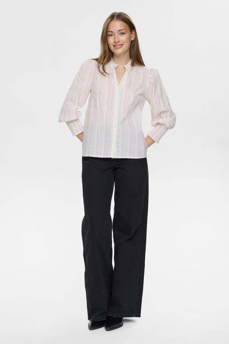 Numph Tashia Shirt in  Popcorn