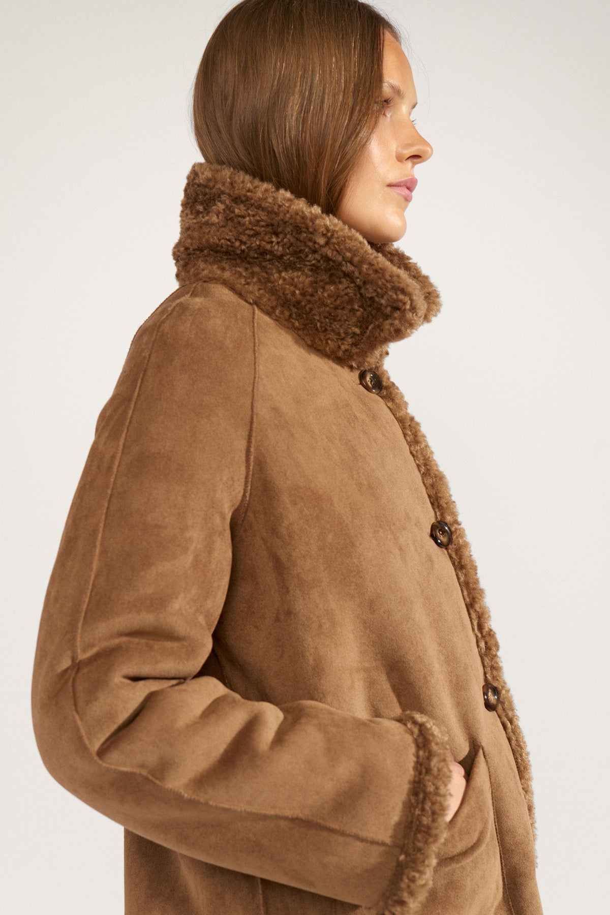 Numph Minda Reversible Jacket in Dachshund