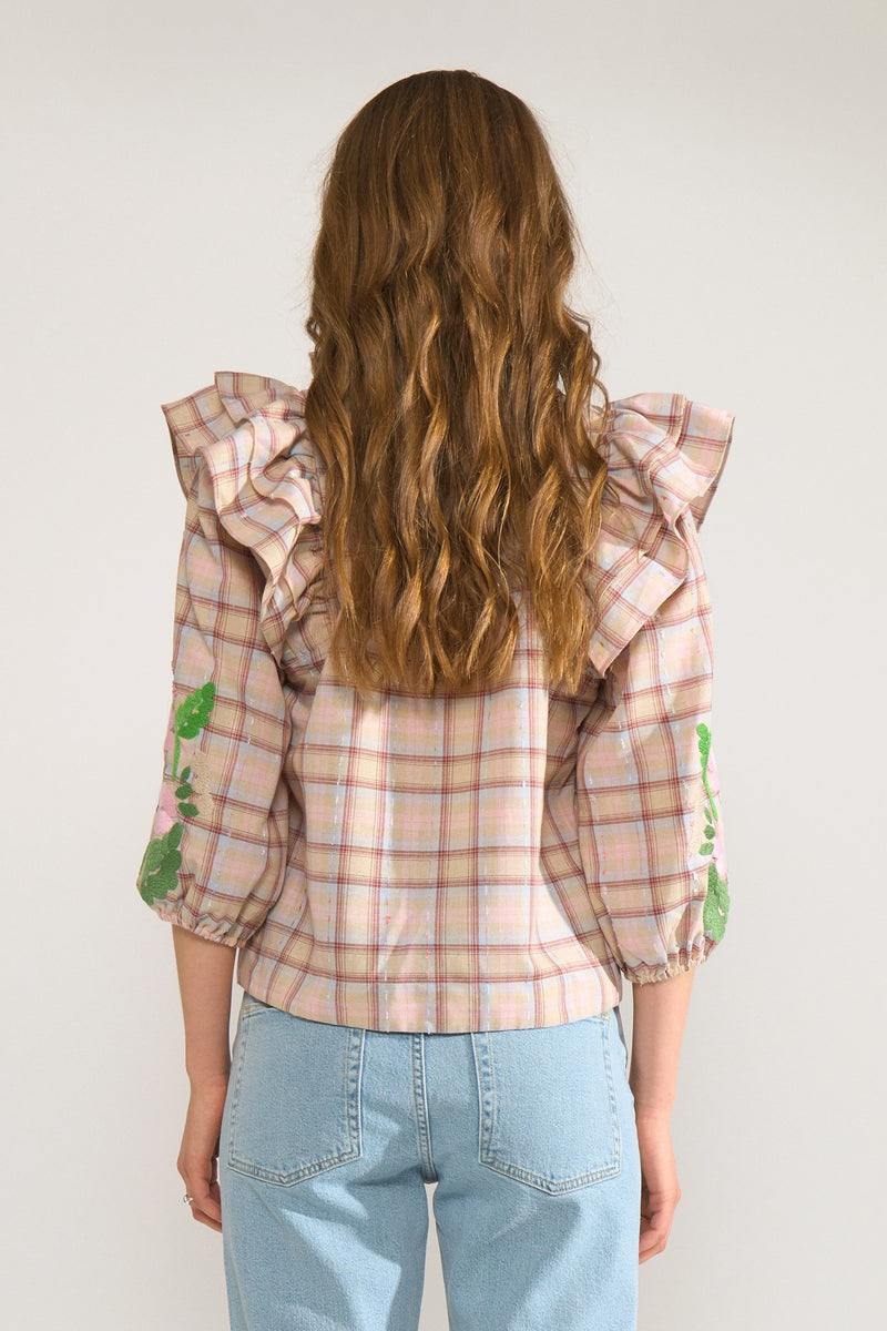 Numph Maggi Blouse in Fig