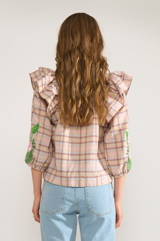Numph Maggi Blouse in Fig