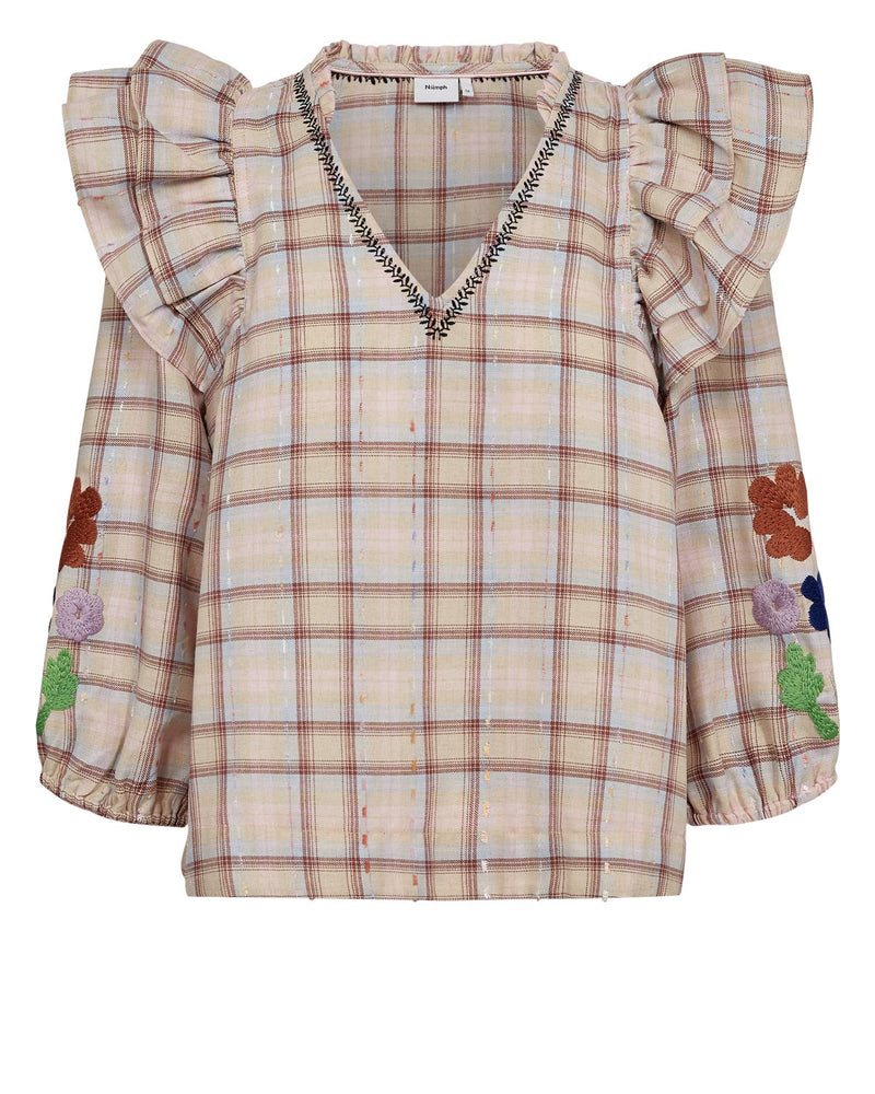 Numph Maggi Blouse in Fig