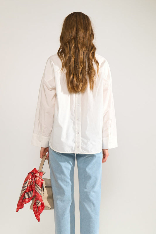 Numph Tenja Shirt in Bright White