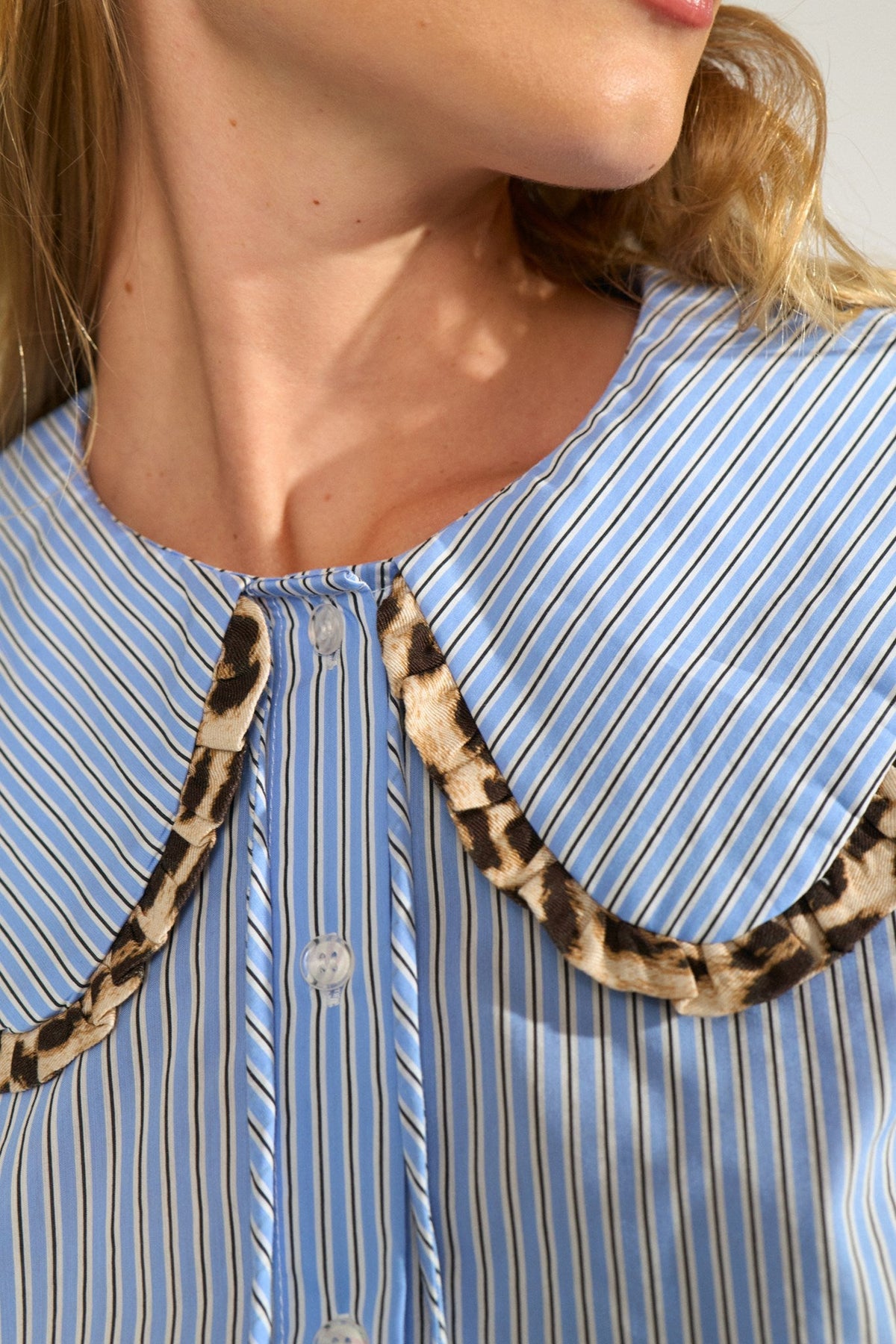 Numph Mayna Shirt in Azurine