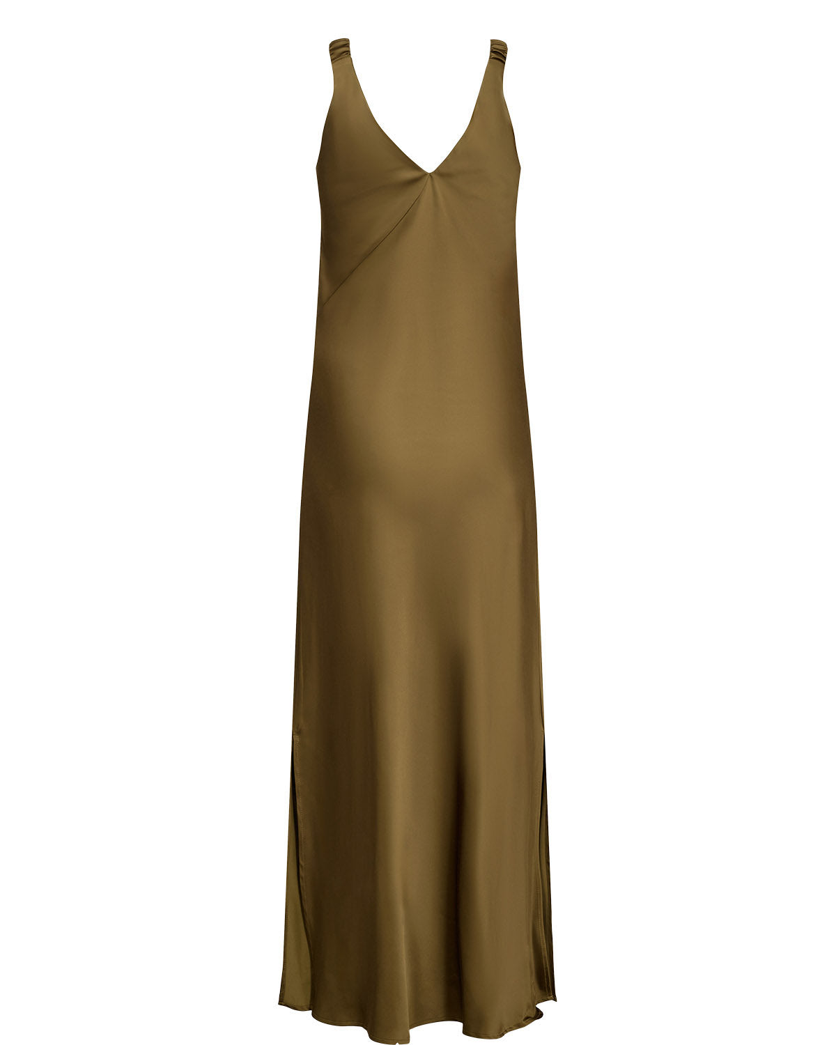 Numph Evelyn New Dress in Fir Green