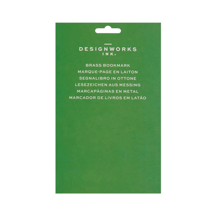 Brass Bookmark Sardines
