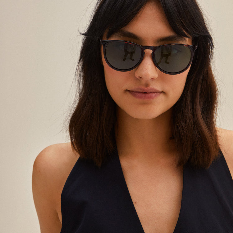 Pilgrim VANILLE sunglasses tortoise brown/gold