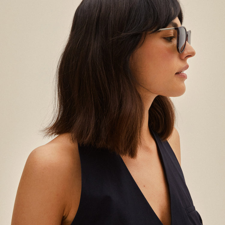 Pilgrim VANILLE sunglasses tortoise brown/gold