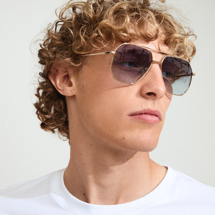 Pilgrim ANA sunglasses grey/gold