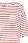 Fransa Siva Tee in Red & White Stripe