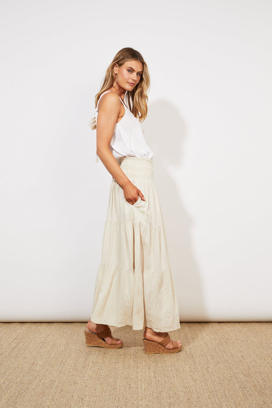 Haven Tanna Maxi Skirt - in Sand