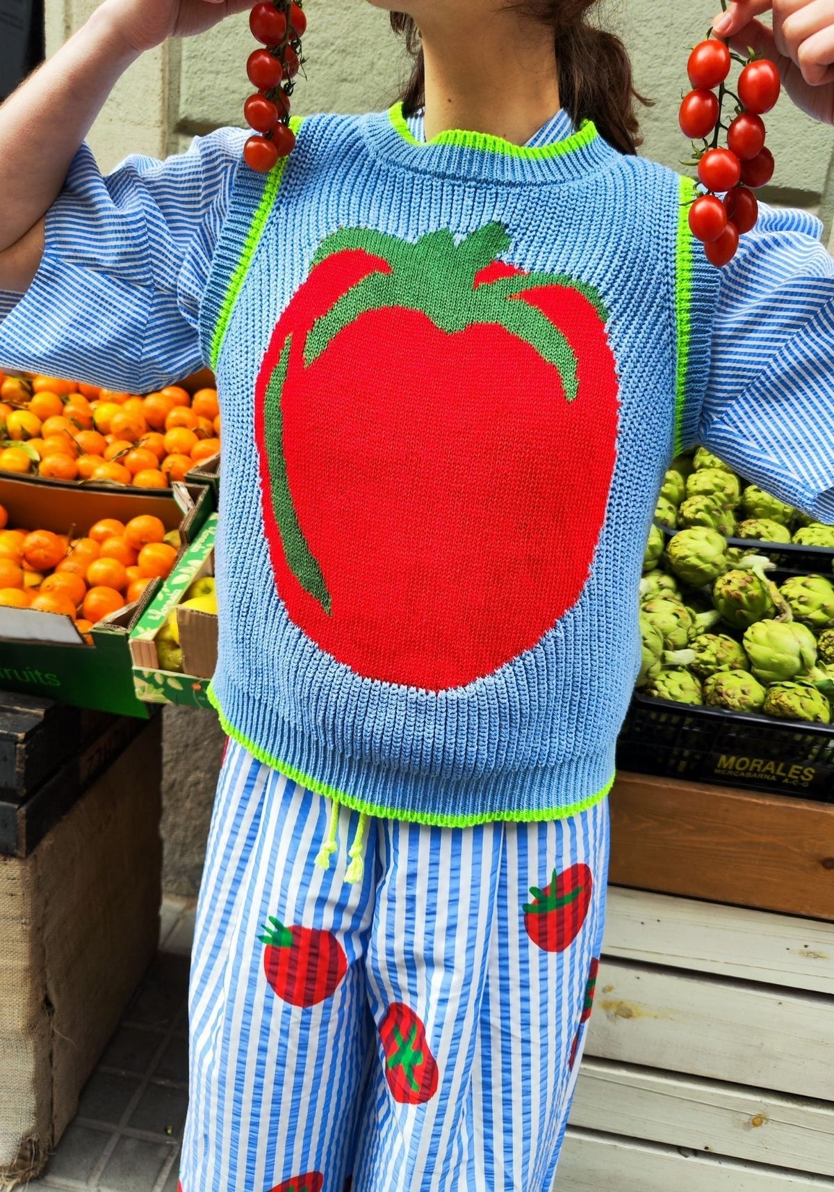 Dr Bloom Blue Pomodoro Vest