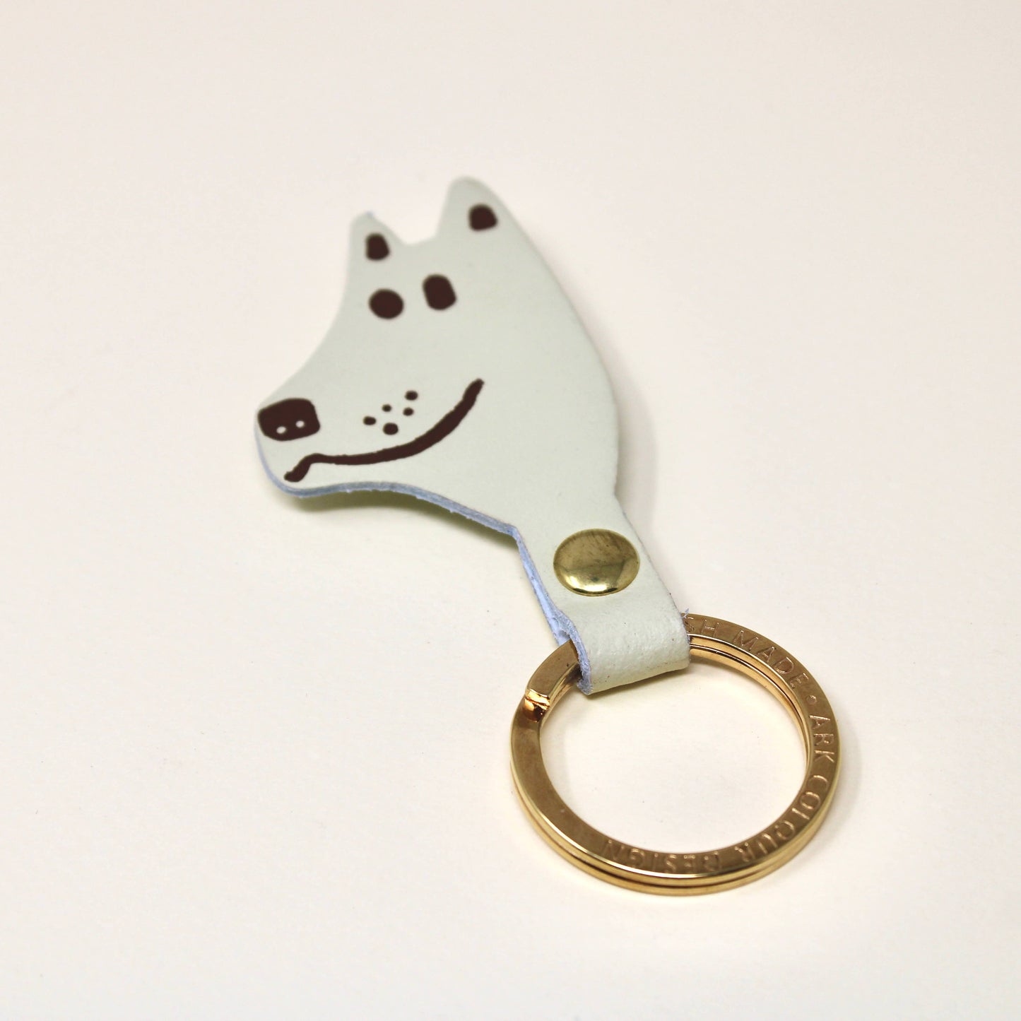 Ark Colour Design - Dog Key Fob: Acid Green