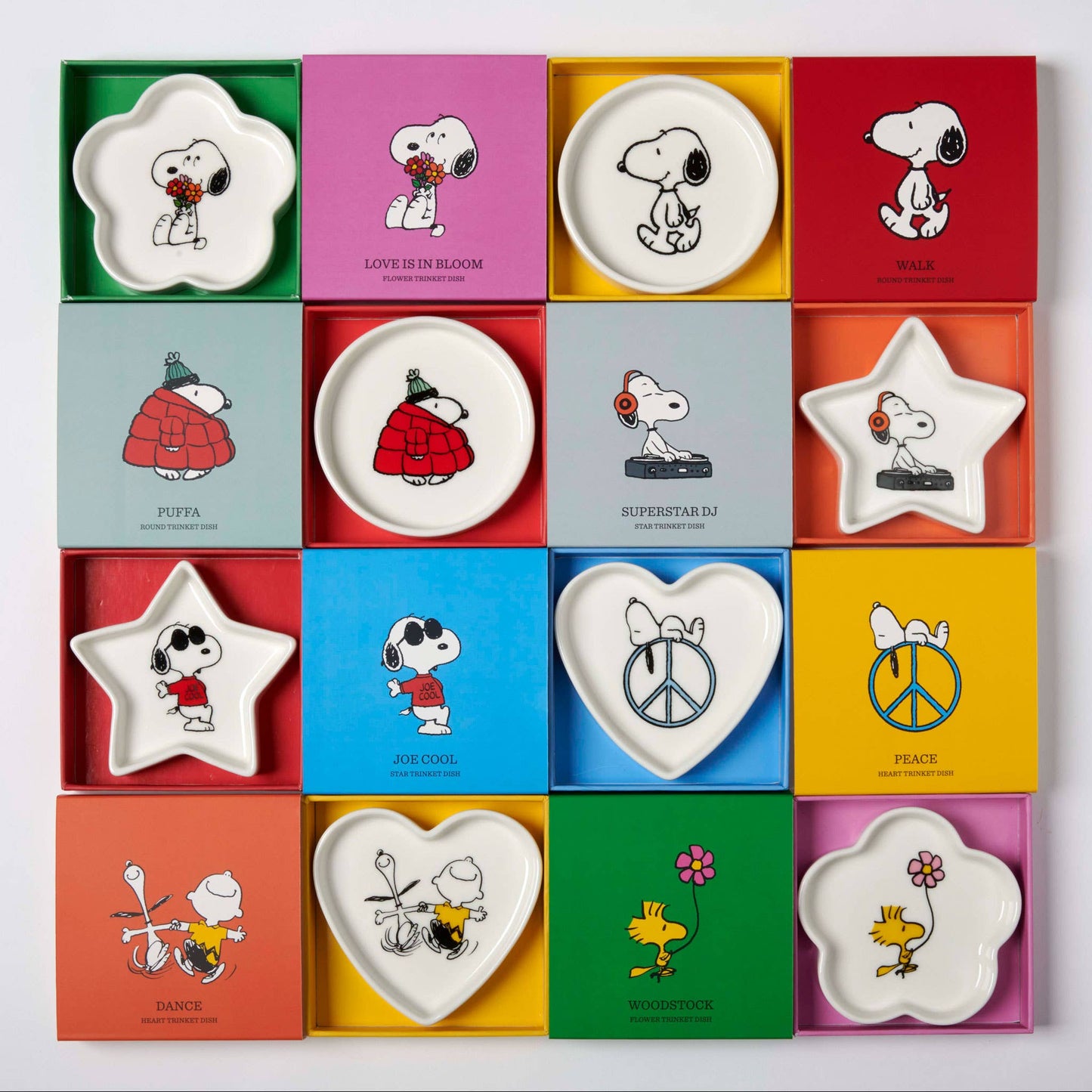 Peanuts Heart Shaped Trinket Dish - Dance