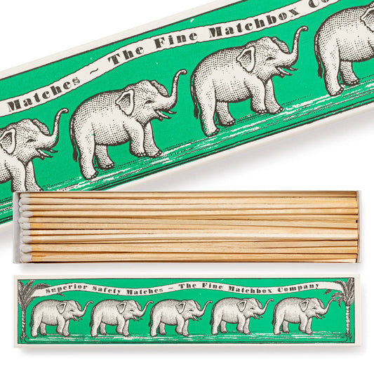 Archivist | UK - Green Elephant | Long - Safety Matches