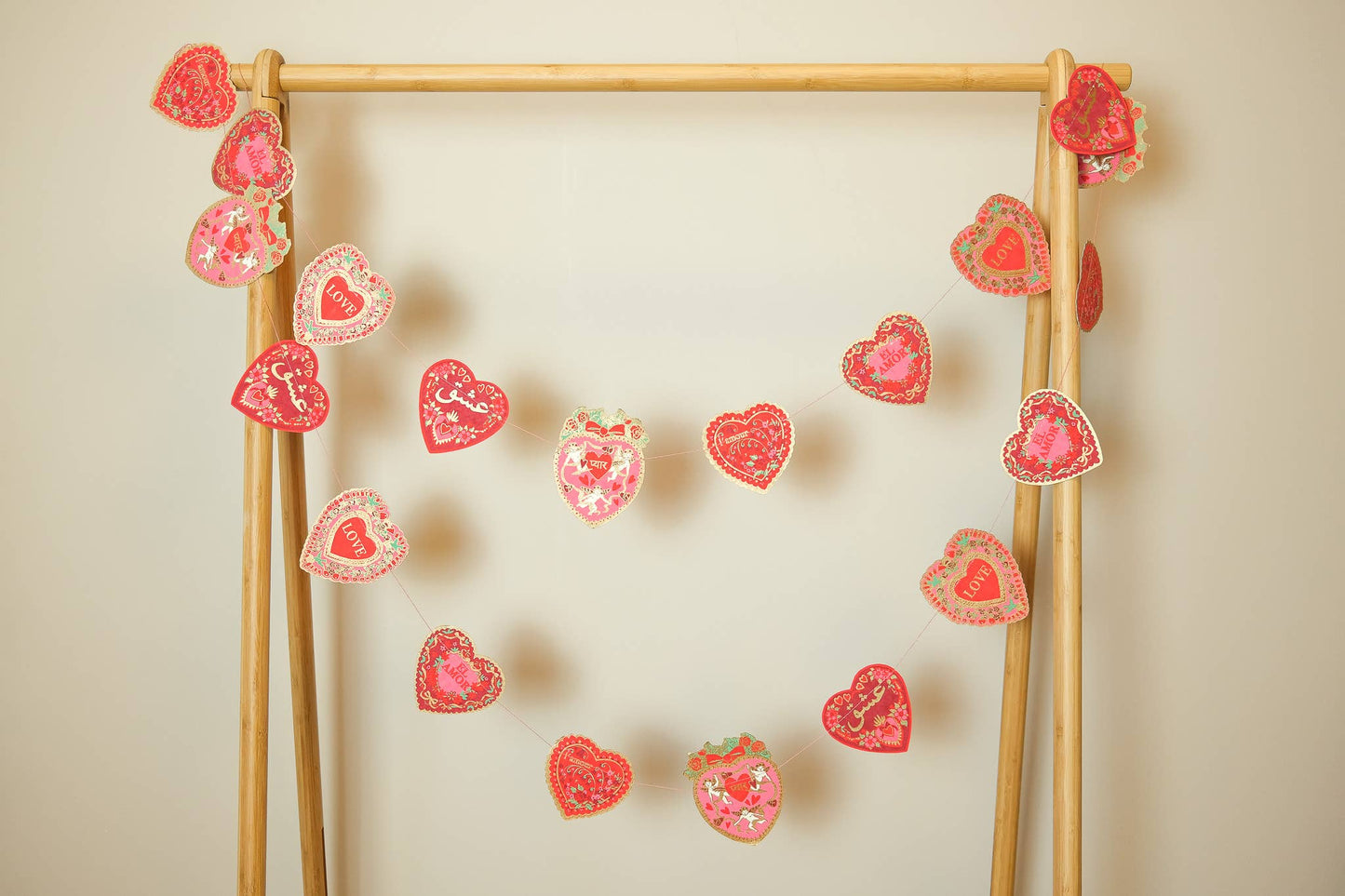 East End Press - Valentine's Sewn Garland