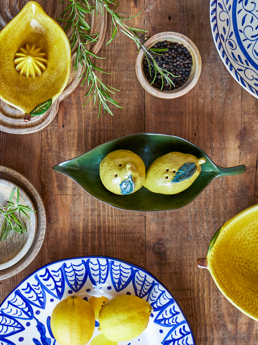 Bloomingville Limone Salt and Pepper Shaker Set, Yellow